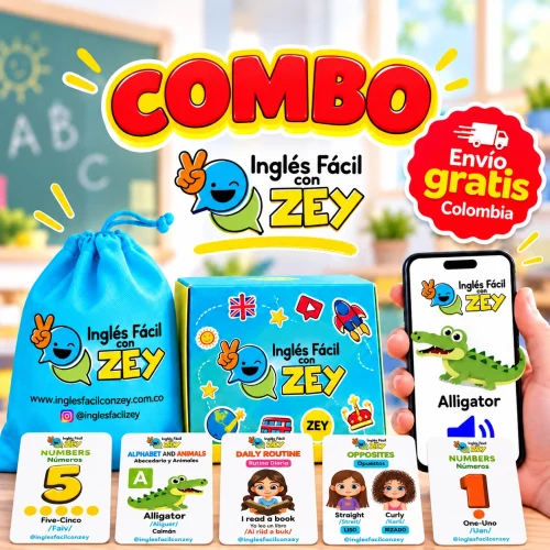 Combo de Flash Cards - 96 Imágenes a full color, con 7 temáticas.